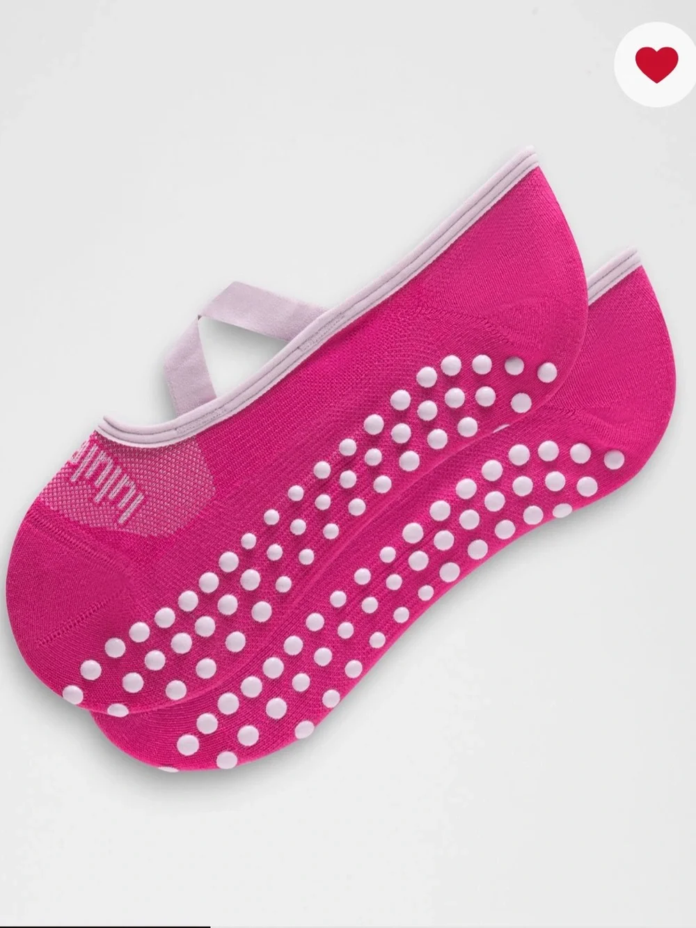 NWT LULULEMON Find Your Balance Grip Sock Strappy Pink Flare/Lilac Play